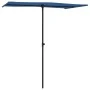 Gartenschirm mit himmelblauem Aluminiumstab 180x110cm von vidaXL, Sonnenschirme - Ref: Foro24-47335, Preis: 41,61 €, Rabatt: %