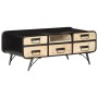 Massivholz-Couchtisch aus Mangoholz 100x50x40 cm von vidaXL, Couchtisch - Ref: Foro24-287871, Preis: 199,37 €, Rabatt: %