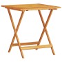 Conjunto de Bistro Plegable 3 pcs Marrón