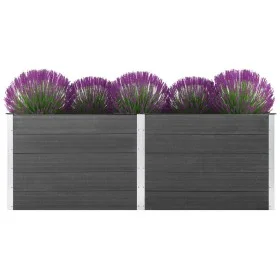 Graues WPC-Blumenbeet 250x50x91 cm von vidaXL, Töpfe und Pflanzgefäße - Ref: Foro24-49058, Preis: 555,58 €, Rabatt: %