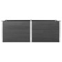 Graues WPC-Blumenbeet 250x50x91 cm von vidaXL, Töpfe und Pflanzgefäße - Ref: Foro24-49058, Preis: 471,04 €, Rabatt: %