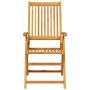 Conjunto de Comedor de Jardín 5 pcs Marrón
