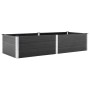 Graues WPC-Blumenbeet 250x100x54 cm von vidaXL, Töpfe und Pflanzgefäße - Ref: Foro24-49059, Preis: 309,98 €, Rabatt: %