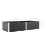 Graues WPC-Blumenbeet 250x100x54 cm von vidaXL, Töpfe und Pflanzgefäße - Ref: Foro24-49059, Preis: 322,22 €, Rabatt: %