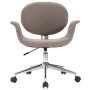 Drehbarer Esszimmerstuhl aus taupegrauem Stoff von vidaXL, Essstühle - Ref: Foro24-287396, Preis: 152,54 €, Rabatt: %