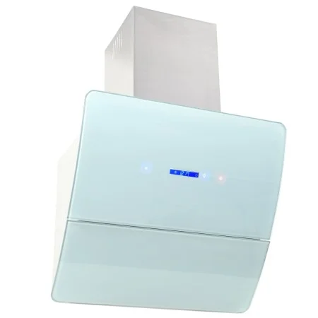 Campana extractora de pared acero inox blanca 756 m³/h 60 cm de vidaXL, Extractores - Ref: Foro24-50702, Precio: 238,37 €, De...