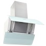 Campana extractora de pared acero inox blanca 756 m³/h 60 cm by vidaXL, Extractors - Ref: Foro24-50702, Price: 229,96 €, Disc...