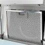 Campana extractora de pared acero inox blanca 756 m³/h 60 cm de vidaXL, Extractores - Ref: Foro24-50702, Precio: 238,37 €, De...