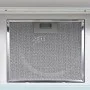 Campana extractora de pared acero inox blanca 756 m³/h 60 cm de vidaXL, Extractores - Ref: Foro24-50702, Precio: 238,37 €, De...