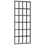 Puerta corredera con juego herrajes negro 76x205 cm ESG vidrio en Puertas | Comprar online en Foro24
