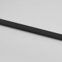 Puerta corredera con juego herrajes negro 76x205 cm ESG vidrio