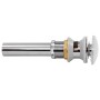 Desagüe de lavabo pop-up acero inoxidable de vidaXL, Desagües - Ref: Foro24-180058, Precio: 19,63 €
