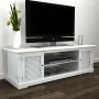 Weißer TV-Schrank aus Holz von vidaXL, TV-Möbel - Ref: Foro24-241373, Preis: 246,37 €, Rabatt: %