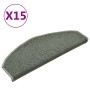 Treppenstufen-Teppiche, 15 Stück, Dunkelgrün, 65 x 24 x 4 cm von vidaXL, Treppenmatten - Ref: Foro24-322361, Preis: 66,49 €, ...