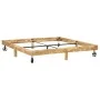 Estructura de cama de madera maciza de mango 200x200 cm de vidaXL, Camas y somieres - Ref: Foro24-285916, Precio: 151,02 €, D...