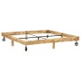 Solid mango wood bed frame 200x200 cm by vidaXL, Beds and slatted bases - Ref: Foro24-285916, Price: 152,48 €, Discount: %