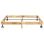Solid mango wood bed frame 200x200 cm by vidaXL, Beds and slatted bases - Ref: Foro24-285916, Price: 152,48 €, Discount: %