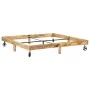 Estructura de cama de madera maciza de mango 200x200 cm de vidaXL, Camas y somieres - Ref: Foro24-285916, Precio: 151,02 €, D...