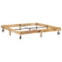 Solid mango wood bed frame 200x200 cm by vidaXL, Beds and slatted bases - Ref: Foro24-285916, Price: 152,48 €, Discount: %