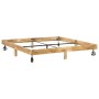 Solid mango wood bed frame 200x200 cm by vidaXL, Beds and slatted bases - Ref: Foro24-285916, Price: 152,48 €, Discount: %
