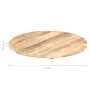 Round table top solid mango wood 15-16 mm 60cm by vidaXL, Table tops - Ref: Foro24-286001, Price: 48,70 €, Discount: %
