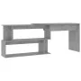 Eckschreibtisch aus grauem Betonsperrholz 200x50x76 cm von vidaXL, Schreibtische - Ref: Foro24-801102, Preis: 105,67 €, Rabat...