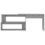 Eckschreibtisch aus grauem Betonsperrholz 200x50x76 cm von vidaXL, Schreibtische - Ref: Foro24-801102, Preis: 105,67 €, Rabat...