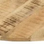 Runde Tischplatte aus massivem Mangoholz 15-16 mm 70 cm von vidaXL, Tischplatten - Ref: Foro24-286002, Preis: 73,52 €, Rabatt: %