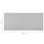 Hellgrauer Flurteppich 50x100 cm von vidaXL, Teppiche - Ref: Foro24-326988, Preis: 21,47 €, Rabatt: %