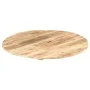 Runde Tischplatte aus massivem Mangoholz 15-16 mm 70 cm von vidaXL, Tischplatten - Ref: Foro24-286002, Preis: 73,52 €, Rabatt: %