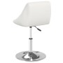 Esszimmerstuhl aus weißem Kunstleder von vidaXL, Essstühle - Ref: Foro24-335149, Preis: 82,01 €, Rabatt: %