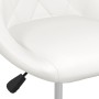 Esszimmerstuhl aus weißem Kunstleder von vidaXL, Essstühle - Ref: Foro24-335149, Preis: 82,01 €, Rabatt: %