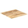 Tischoberfläche aus massivem Mangoholz, 15–16 mm, 60 x 60 cm von vidaXL, Tischplatten - Ref: Foro24-286009, Preis: 71,77 €, R...