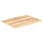 Tischoberfläche aus massivem Mangoholz 15–16 mm, 90 x 70 cm von vidaXL, Tischplatten - Ref: Foro24-286018, Preis: 101,17 €, R...