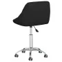 Silla de comedor giratoria cuero sintético negro de vidaXL, Sillas de comedor - Ref: Foro24-3088686, Precio: 91,08 €, Descuen...