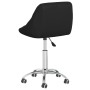 Silla de comedor giratoria cuero sintético negro by vidaXL, dining chairs - Ref: Foro24-3088686, Price: 92,77 €, Discount: %