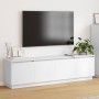 Mueble de TV con LED Blanco 180 x 38 x 49 cm en Muebles TV | Comprar online en Foro24