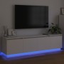 Mueble de TV con LED Blanco 180 x 38 x 49 cm en Muebles TV | Comprar online en Foro24