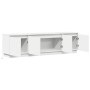 Mueble de TV con LED Blanco 180 x 38 x 49 cm en Muebles TV | Comprar online en Foro24