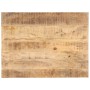 Tischoberfläche aus massivem Mangoholz, 25–27 mm, 90 x 60 cm von vidaXL, Tischplatten - Ref: Foro24-286023, Preis: 93,94 €, R...
