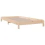 Solid pine wood stackable bed 80x200 cm by vidaXL, Beds and slatted bases - Ref: Foro24-820402, Price: 98,95 €, Discount: %