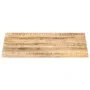 Tischoberfläche aus massivem Mangoholz, 25–27 mm, 90 x 60 cm von vidaXL, Tischplatten - Ref: Foro24-286023, Preis: 92,37 €, R...