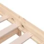 Solid pine wood stackable bed 80x200 cm by vidaXL, Beds and slatted bases - Ref: Foro24-820402, Price: 98,95 €, Discount: %