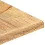Tischoberfläche aus massivem Mangoholz, 25–27 mm, 90 x 60 cm von vidaXL, Tischplatten - Ref: Foro24-286023, Preis: 92,37 €, R...