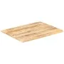 Solid mango wood table surface 25-27 mm 80x70 cm by vidaXL, Table tops - Ref: Foro24-286028, Price: 127,69 €, Discount: %