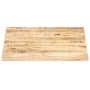 Tischoberfläche aus massivem Mangoholz, 25–27 mm, 80 x 80 cm von vidaXL, Tischplatten - Ref: Foro24-286030, Preis: 121,93 €, ...