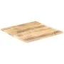 Superficie de mesa madera maciza de mango 25-27 mm 80x80 cm de vidaXL, Tableros para mesas - Ref: Foro24-286030, Precio: 119,...