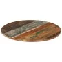 Round table made of solid recycled wood, 60 cm in diameter and 15-16 mm thick. by vidaXL, Table tops - Ref: Foro24-286033, Pr...