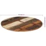 Solid recycled wood round table top 70 cm 15-16 mm by vidaXL, Table tops - Ref: Foro24-286034, Price: 73,66 €, Discount: %
