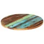 Round table top 60 cm made of solid recycled wood 25-27 mm by vidaXL, Table tops - Ref: Foro24-286038, Price: 65,56 €, Discou...
